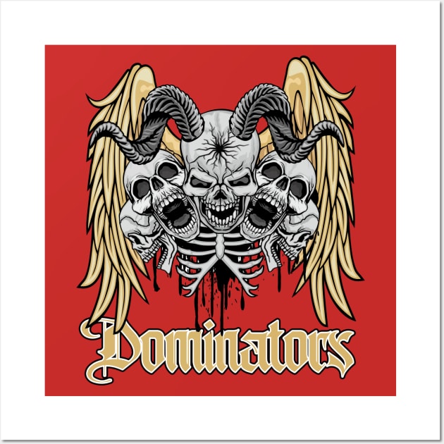 Dominators Wall Art by black8elise